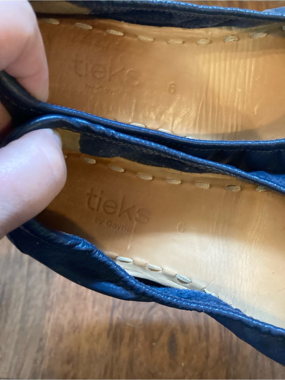 Tieks California Navy Flat - Picture 9 of 9